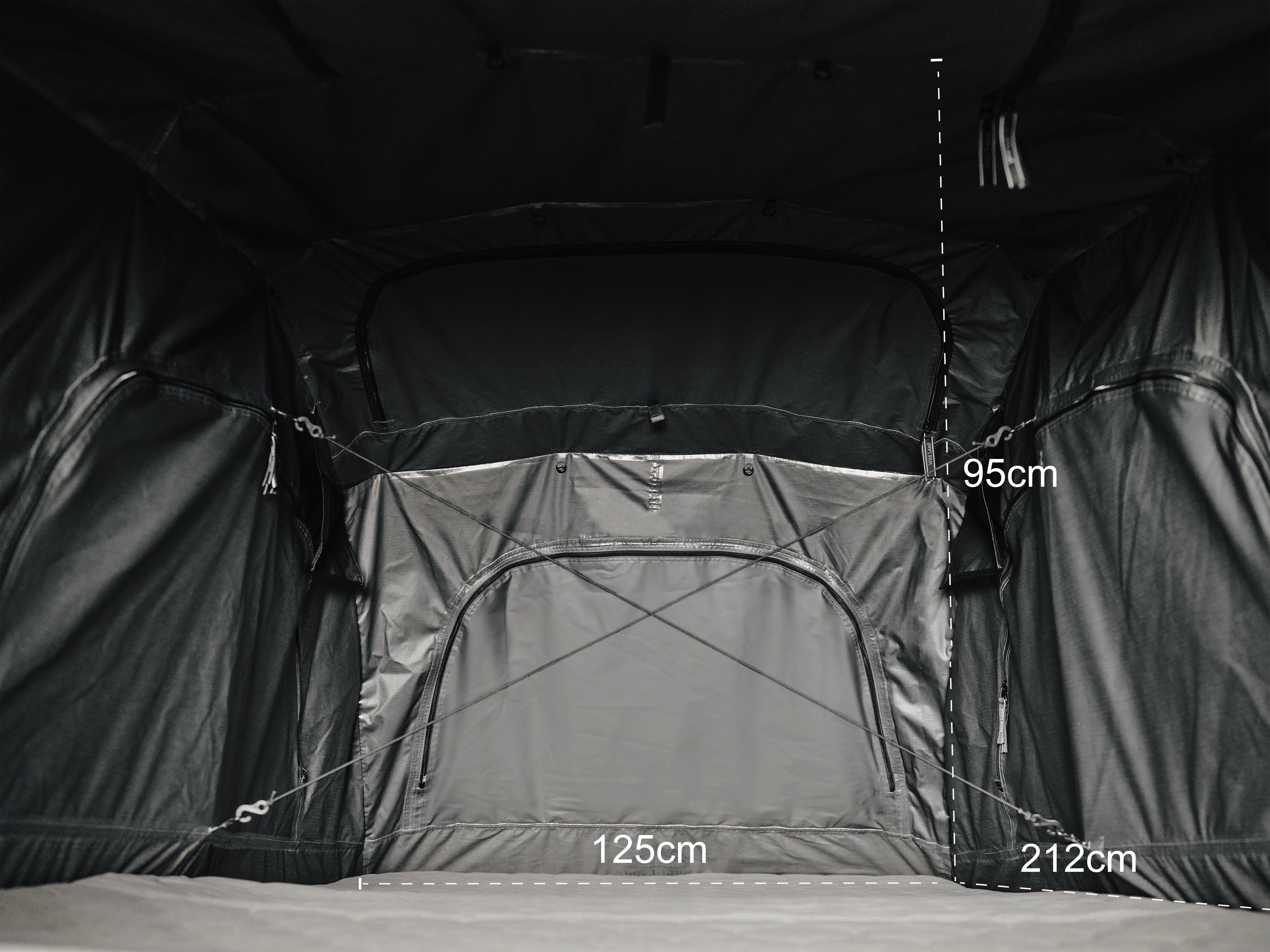 Ilander Lite Cruiser Roof Top Tent 120Cm, Entry Level Overland Alumini