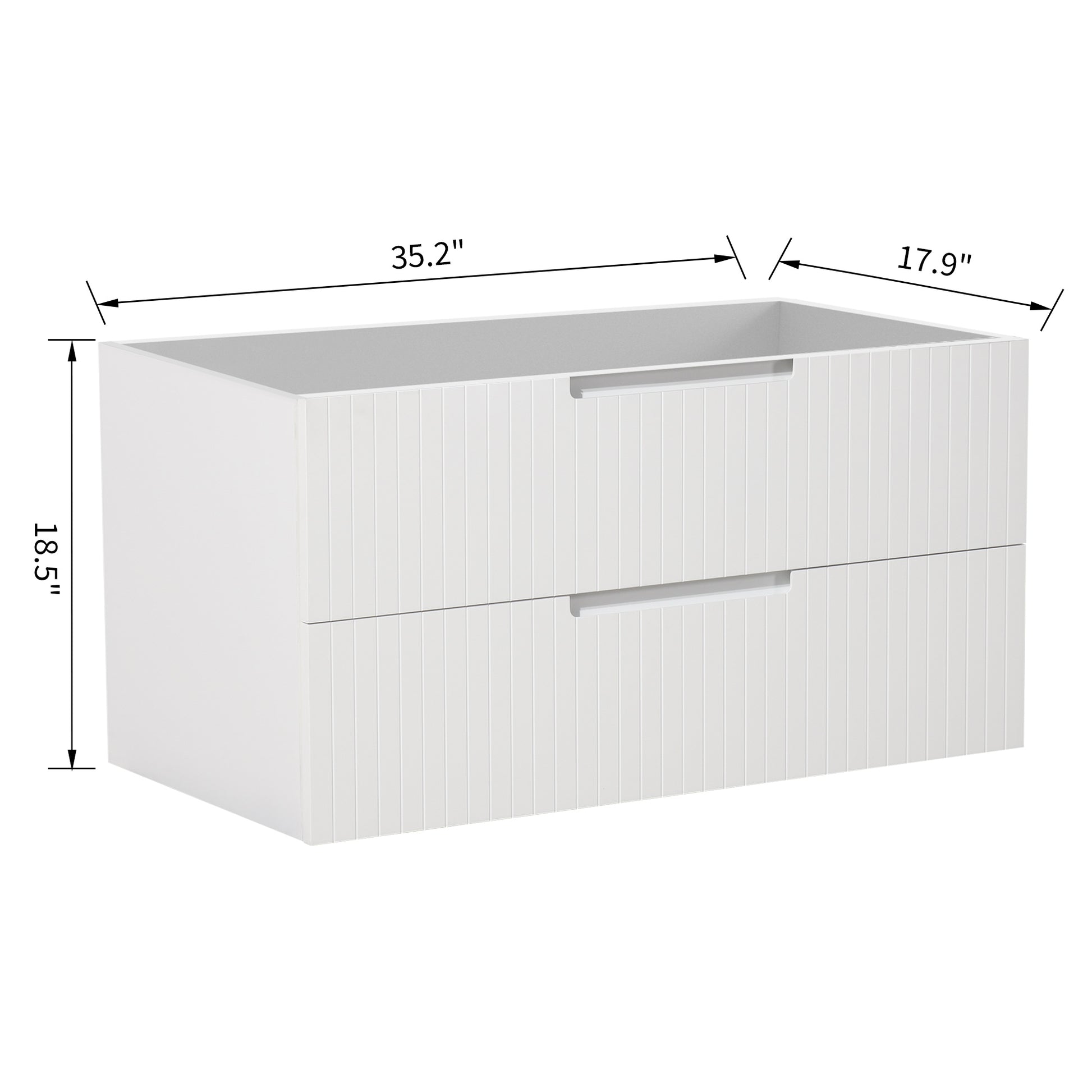 Hk2301 36 Wh Cabinet White Mdf