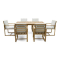 Patio Dining Set Outdoor Dining Table and Chair Set yes-light teak-weather resistant frame-water