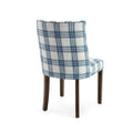 Harman Dining Chair Blue Fabric