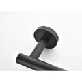 4 Piece Bathroom Hardware Set Matte Black Stainless Steel