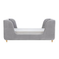 Bodhi Upholstered Toddler Bed In Grey Gray Polyester