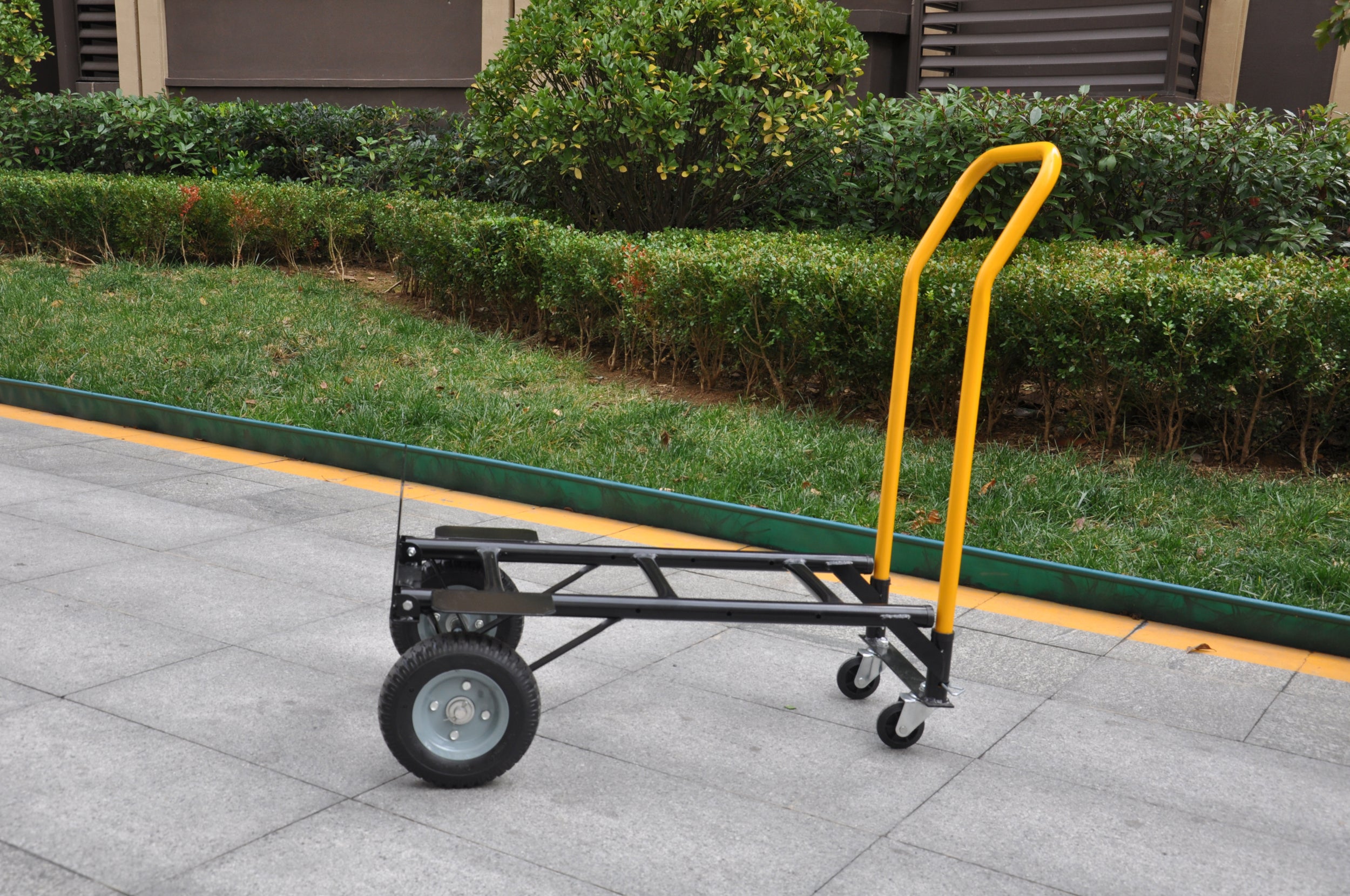 8" Black Pneumatic Rubber Wheel – For Hand Truck, Dolly, Wagon, Industrial Cart