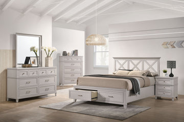 Gray 5 Drawer Chest Gray Solid Wood Mdf