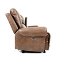 Power Seat In Brown Brown Leather