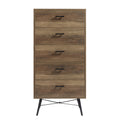 5 Drawer Chest Spacious And Stylish Chest Of Drawers, Dresser For Bedroom, Closet, Hallway, 23.6