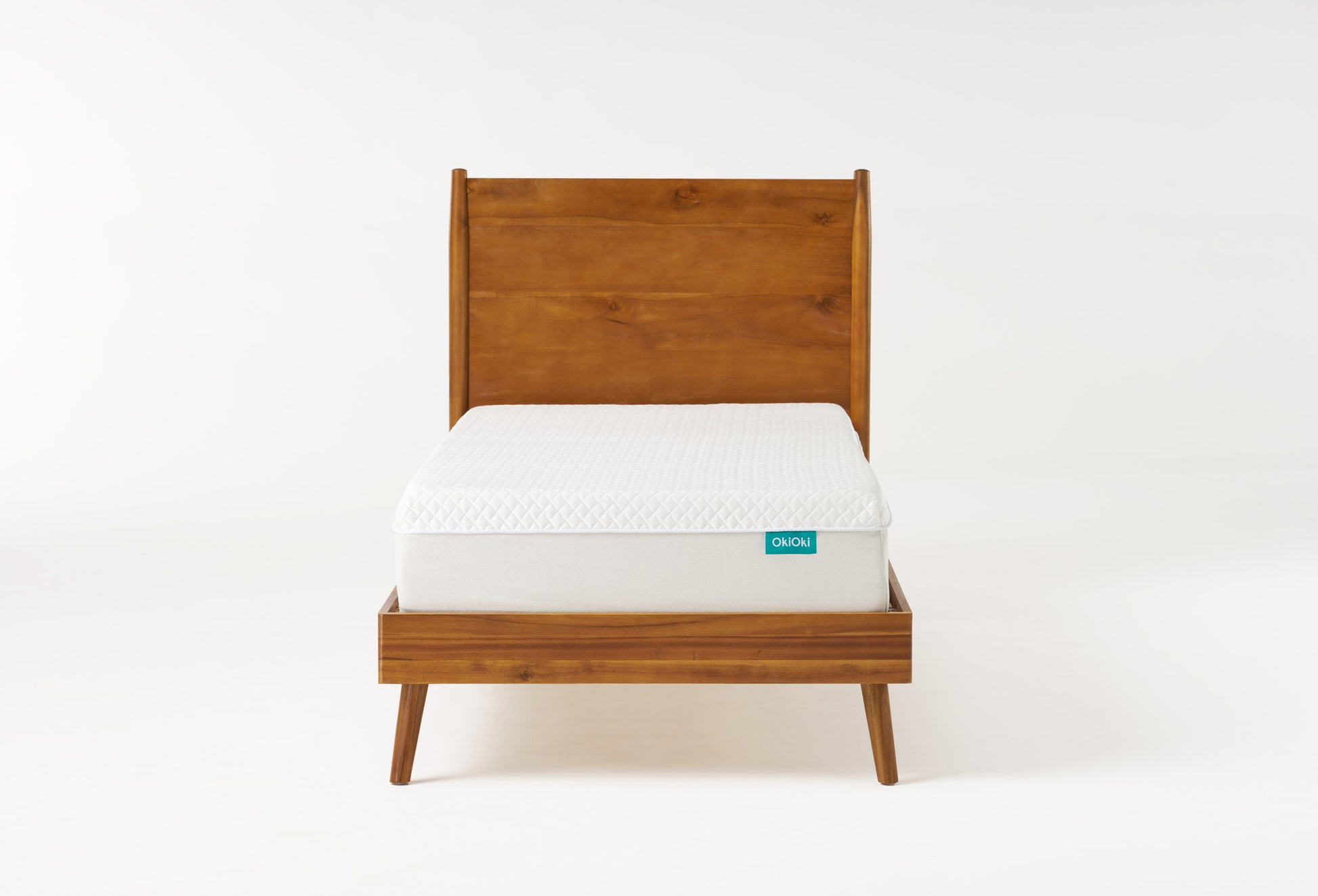 Cohron Solid Wood Platform Bed Twin Xl Bed Twin Xl Natural Acacia Wood