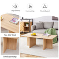 A Modern And Practical Wood Colored Coffee Table. The Coffee Table Is Made Of Medium Density Fiberboard Material And Is Suitable For Living Rooms, Bedrooms, And Study Rooms. Ct 2O Wood Mdf