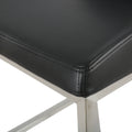 Barstool Black Wood