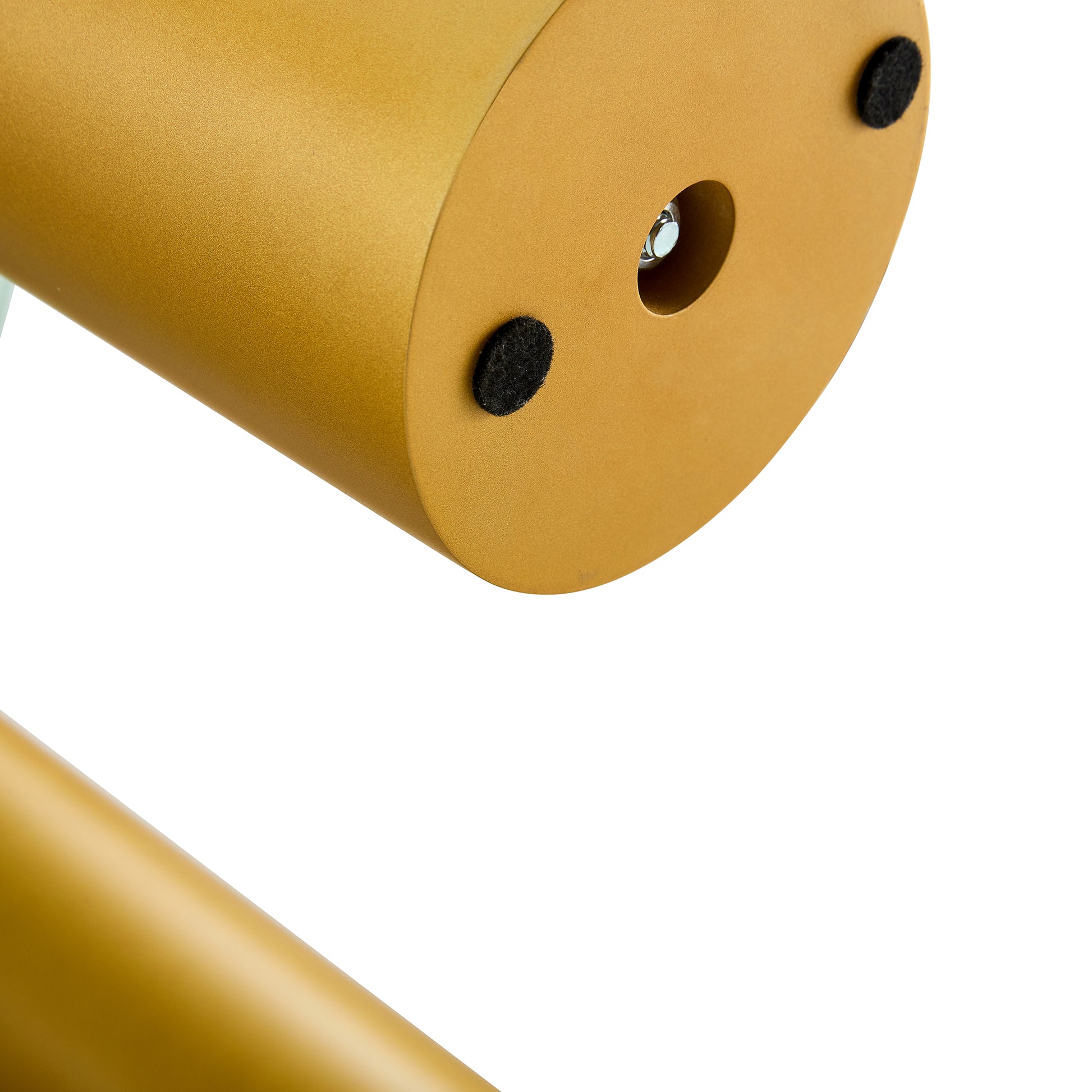 Table And Chair Set, Round Table With White Marble Pattern, Gold Mdf Table Legs, Soft And Comfortable Dining Chair, Suitable For Kitchen And Living Room White Mdf