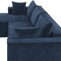 9587B Package Dark Blue Chenille 1 Seat