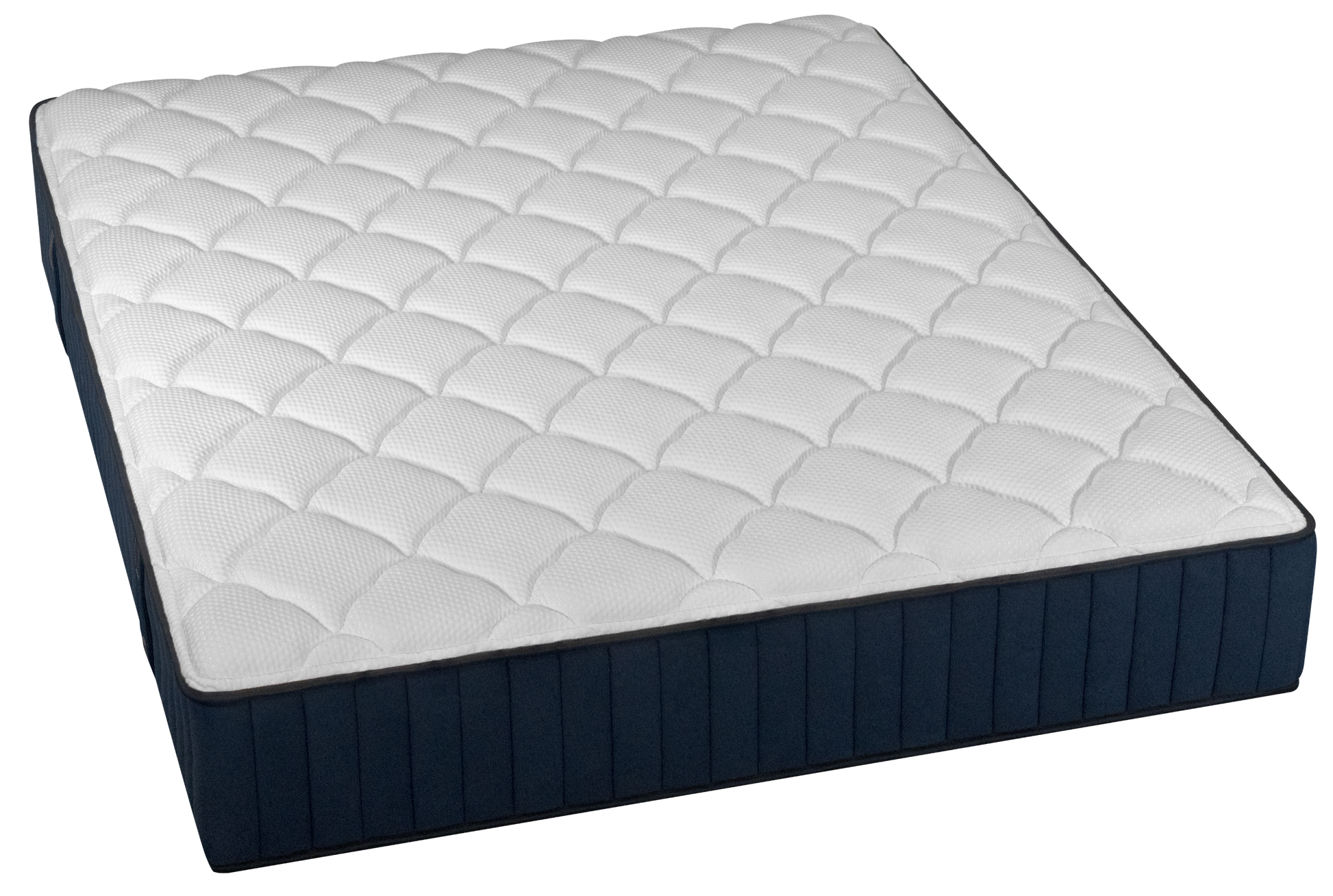 Twin Xl Size Serenity 12" Medium Tight Top Cooling Gel Memory Edge Support Pocket Spring Premium Hybrid Mattress White Black Blue Polyester Foam Spring Twin Xl