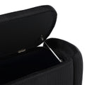 Coolmore Storage Ottoman,Bedroom End Bench,Upholstered Fabric Storage Ottoman With Safety Hinge, Entryway Padded Footstool, Ottoman Bench For Living Room & Bedroom Black Black Primary Living Space Foam Corduroy