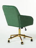 Ys Office Chair Blackish Green Velvet