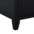 30 Inch Bathroom Vanity Cabinet With Ceramic Basin, Double Layer Drawer, Deep Drawer And Adjustable Shelf Black Bathroom Solid Wood Mdf