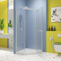 Pivot Shower Door, With 1 4