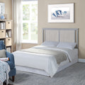 Connelly 4 In 1 Crib And Changer Combo Gray Rockport Gray Grey Wood