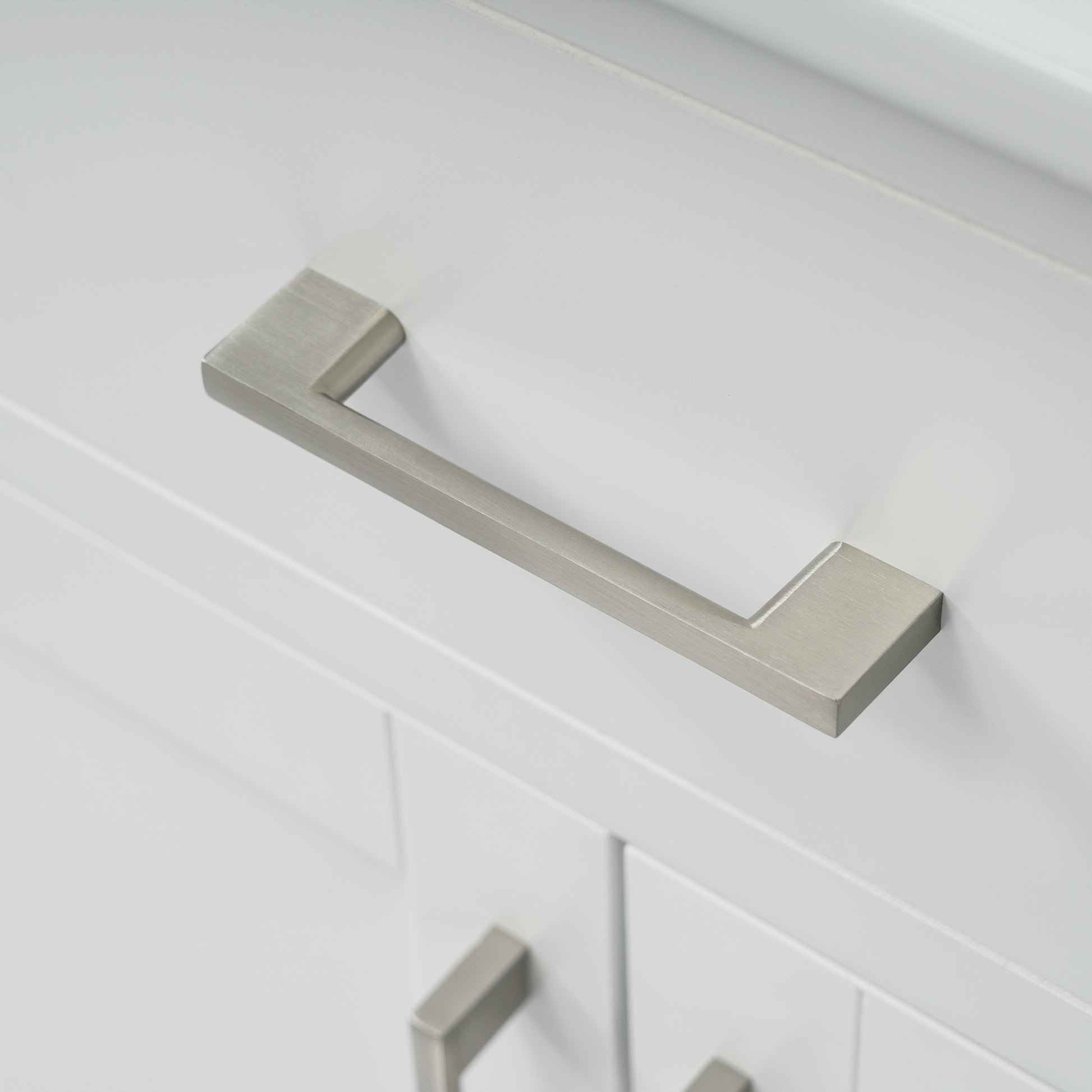 30 Inch Bathroom Vanity With Ceramic Sink And Large Storage The Perfect Choice For Small Bathrooms White Bathroom Solid Wood Mdf