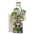 Plant Stand Indoor With Grow Lights, 8 Tiered Indoor Plant Shelf, 61