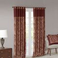 Jacquard Curtain Panel Pair 2 Pcs Window Panels Multicolor Polyester