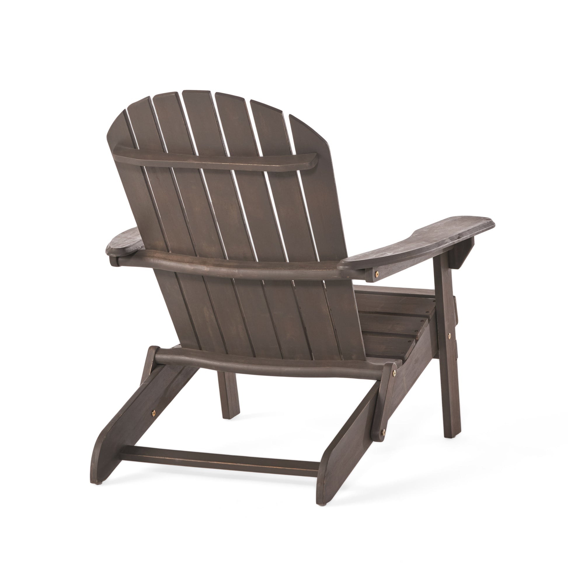 Malibu Adirondack Chair Grey Acacia Wood