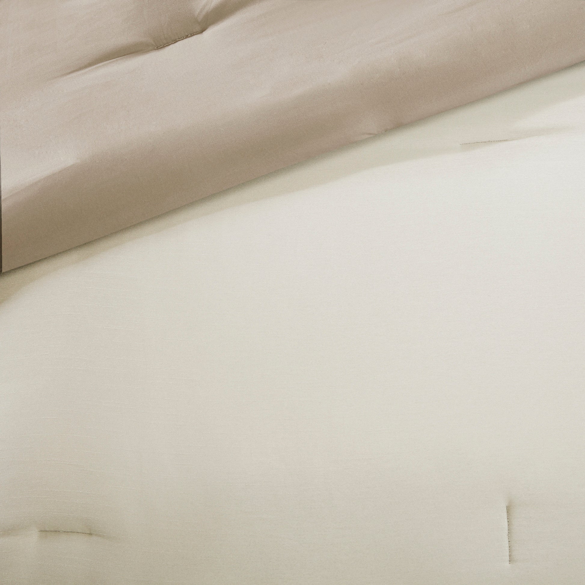 7 Piece Comforter Set Taupe Brown Queen Queen Taupe Brown Polyester