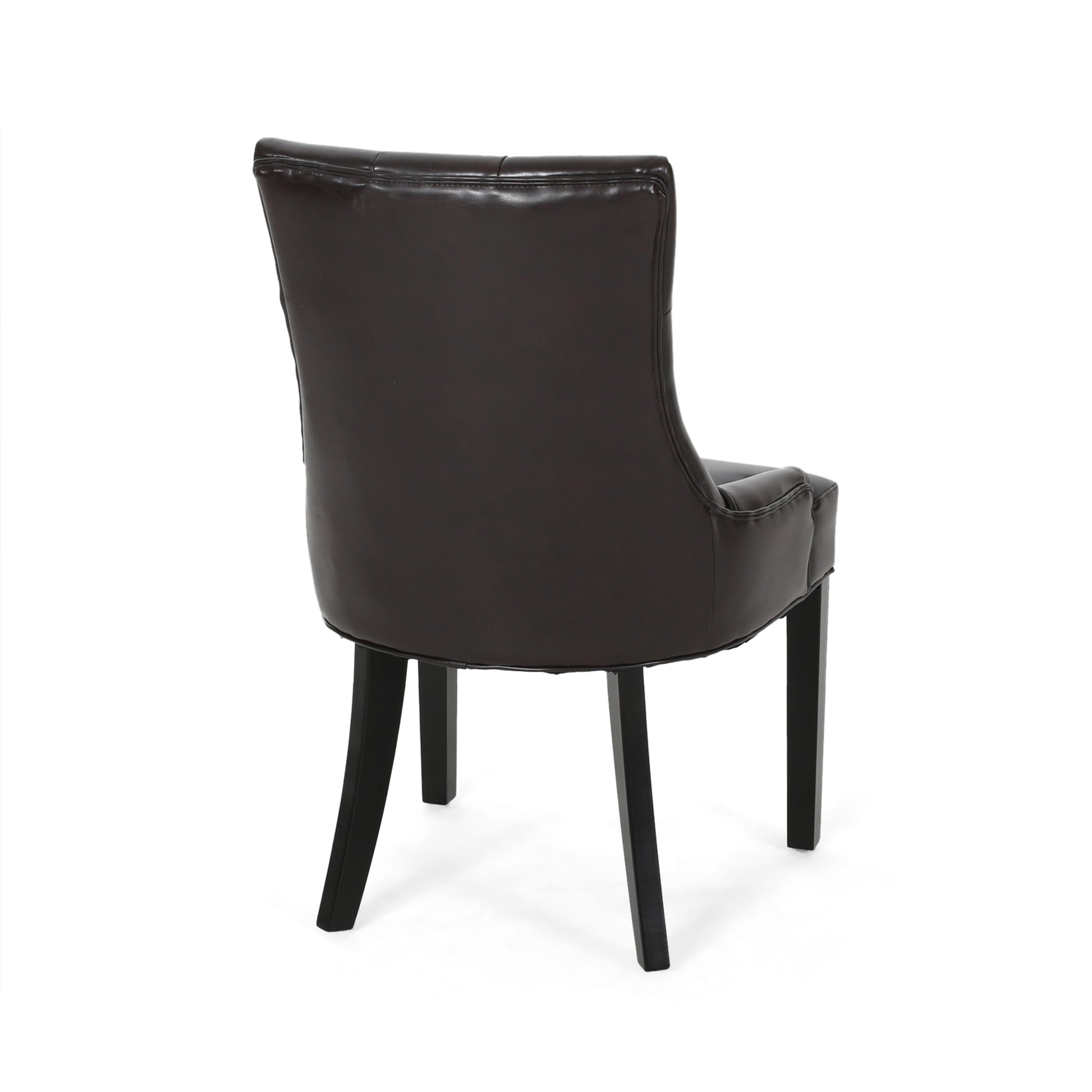 Cheney Dining Chair Kd - Brown Wood