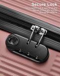 3 Pieces Set Luggage With Secure Lock Asb Durable
