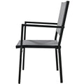 High Quality Steel Outdoor Table And Chair Set, Suitable For Patio, Balcony, Backyard. Gray Seats 6 Steel