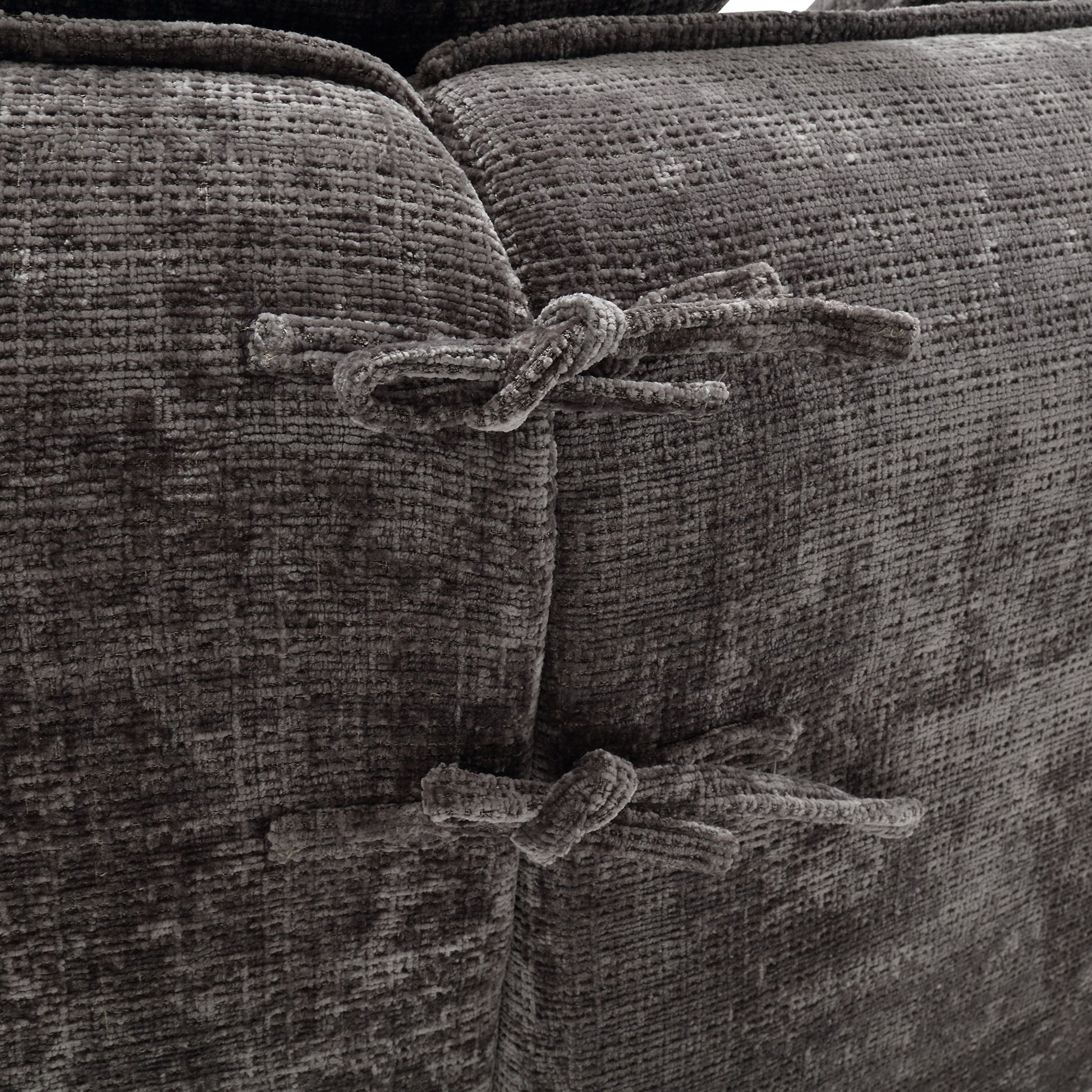 Modular Sectional Sofa, U Shaped Couch With Sofa For Five & Pillows, Modern Minimalist Chenille Fabric Large Comfy Cloud Sofas, Living Room Furniture Sets Gray Chenille 5 Seat