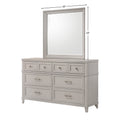 Gray Square Mirror Gray Solid Wood Mdf Glass