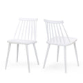 Dining Chair White Polypropylene