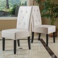 Kd Dining Chair Natural Wood Fabric