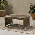 Casa Acacia Coffee Table Grey Wood