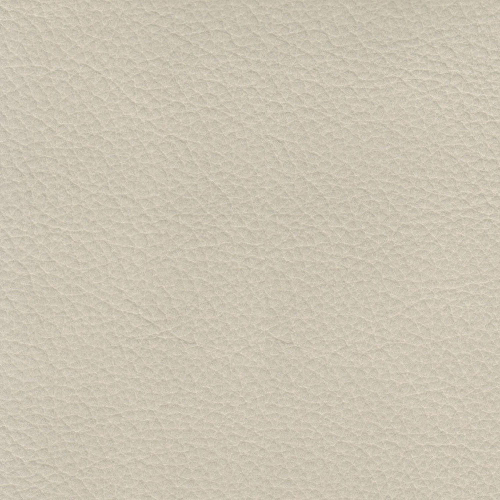 Bella Leather Storage Ottoman Beige Memory Foam Genuine Leather