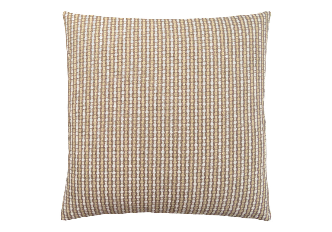 Pillows, 18 X 18 Square, Insert Included, Decorative Throw, Accent, Sofa, Couch, Bedroom, Brown Hypoallergenic Polyester, Modern Taupe Polyester Polyester