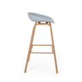 BARSTOOL grey-polypropylene