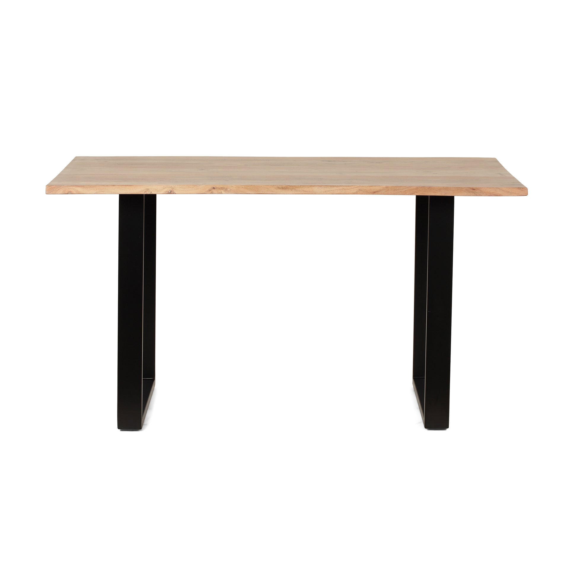 Dining Table, Black Natural, 31D X 55W X 30H In -