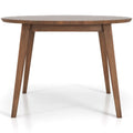 Lara Dining Table Walnut Brown Wood