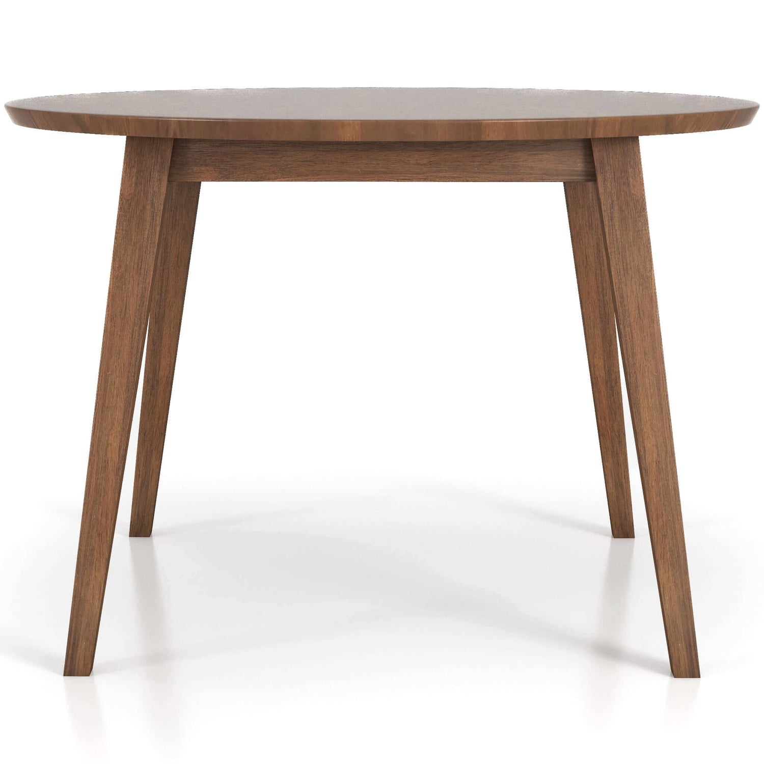 Lara Dining Table Walnut Brown Wood