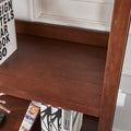 Bookcases, Bookshelf Walnut Wood Mdf