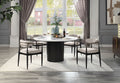 Beige And Black Armchair With Open Back Set Of 2 Solid Beige Black Dining Room Side Chair Solid Back Set Of 2 Wood Fabric