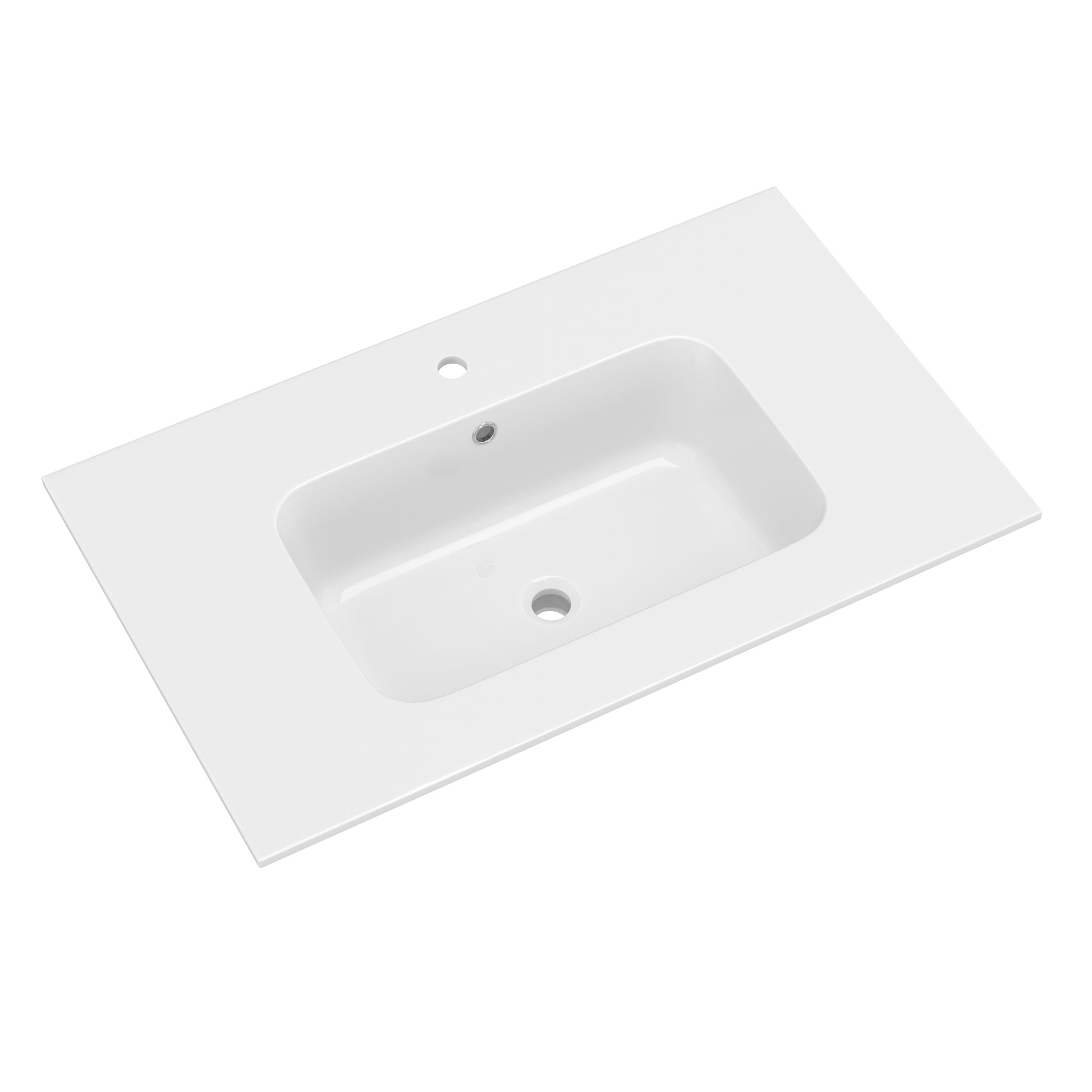 36 Inch Solid Surface Vanity Top With Sink Drop In Countertop For Bathroom Kitchen Cabinet 1 Faucet Hole Not Include Cabinet White Bathroom Luxury,Modern Solid Surface Solid Surface