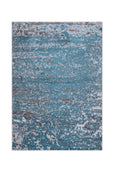 Jersey Area Rugs, Carpets For Livingroom, 5X7 Area Rugs ,3984 Blue Grey Rectangle 5&7 Blue Grey Contemporary Abstract Polypropylene