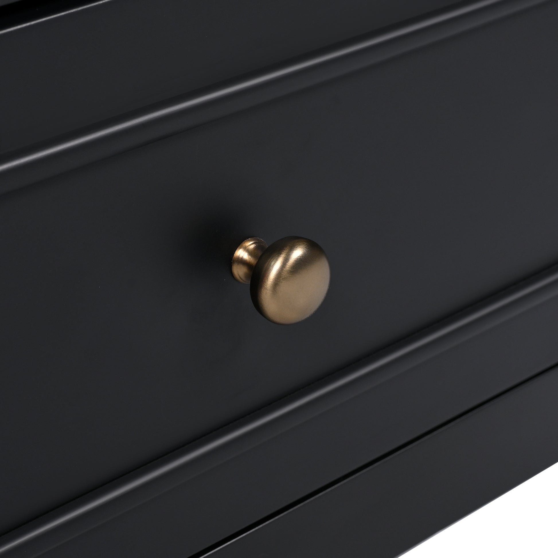 20" Bathroom Vanity With Sink, Bathroom Cabinet With A Door, Door Shelf Storage And Adiustable Foot Pads, A Drawer, Black Black Solid Wood Mdf