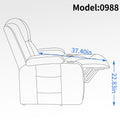 Infinite Position Up To 350 Lbs Power Lift Recliner Chair For Elderly, Heavy Duty Motion Mechanism With 8 Point Vibration Massage And Lumbar Heating, Usb Charging Port, Cup Holders, Brown White Metal Primary Living Space Heavy Duty Pine Brown Faux