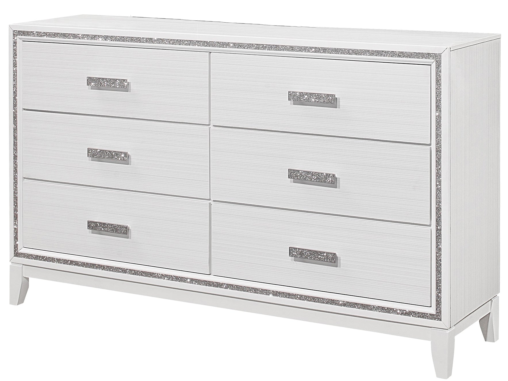glitter dresser DIY Sparkly Glitter Dresser