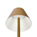 Elegance Rechargeable Led Table Lamp Plated Brass Led Touch Switch Antique Brass,Gold Mid Century Modern Led Brass
