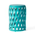 Selen Side Table Teal Iron