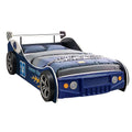 Supreme Energy Racing Car Bed Blue Mdf